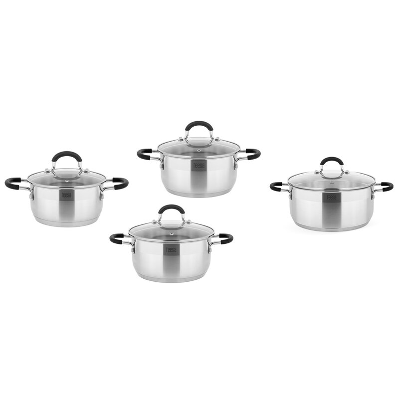 Zestaw garnków TEESA Cook Expert Prime (8 elementów)