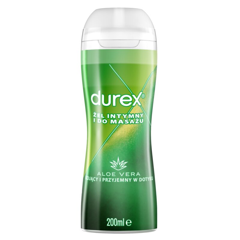 Żel intymny do masażu DUREX 2w1 Aloe Vera 200 ml