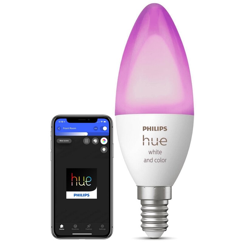 Inteligentna żarówka LED PHILIPS HUE 212748 4W E14