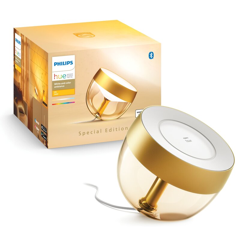 Inteligentna lampa stołowa PHILIPS HUE Iris LED ZigBee Złoty