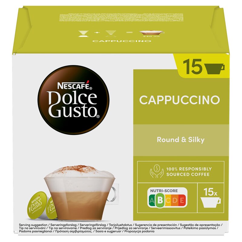 Kapsułki NESCAFE DOLCE GUSTO Cappuccino do ekspresu Nescafe Dolce Gusto 30 szt.