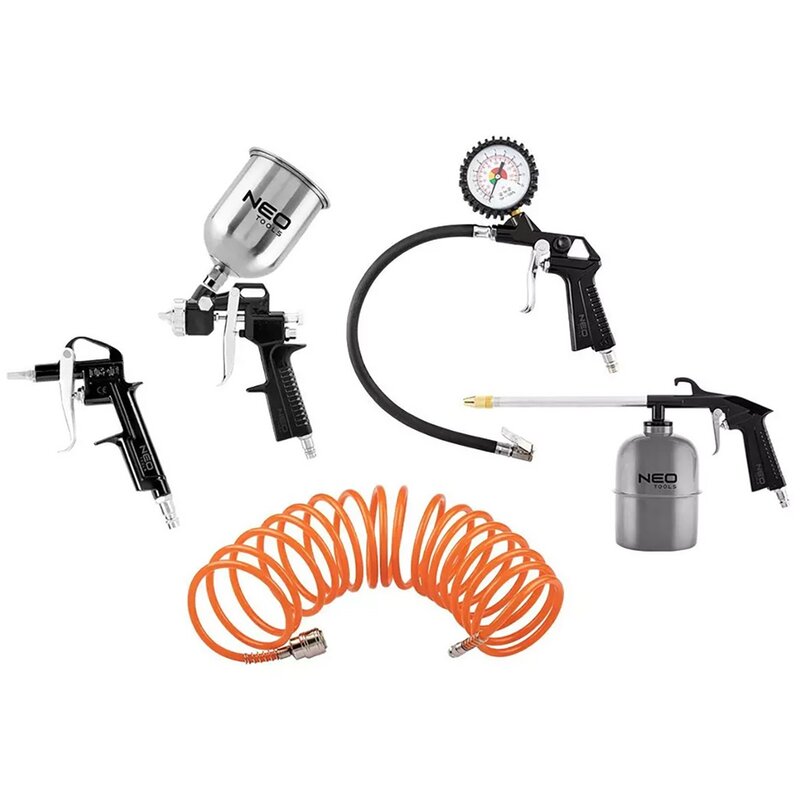 Zestaw lakierniczy NEO TOOLS 14-699 4 bar zbiornik 600 ml