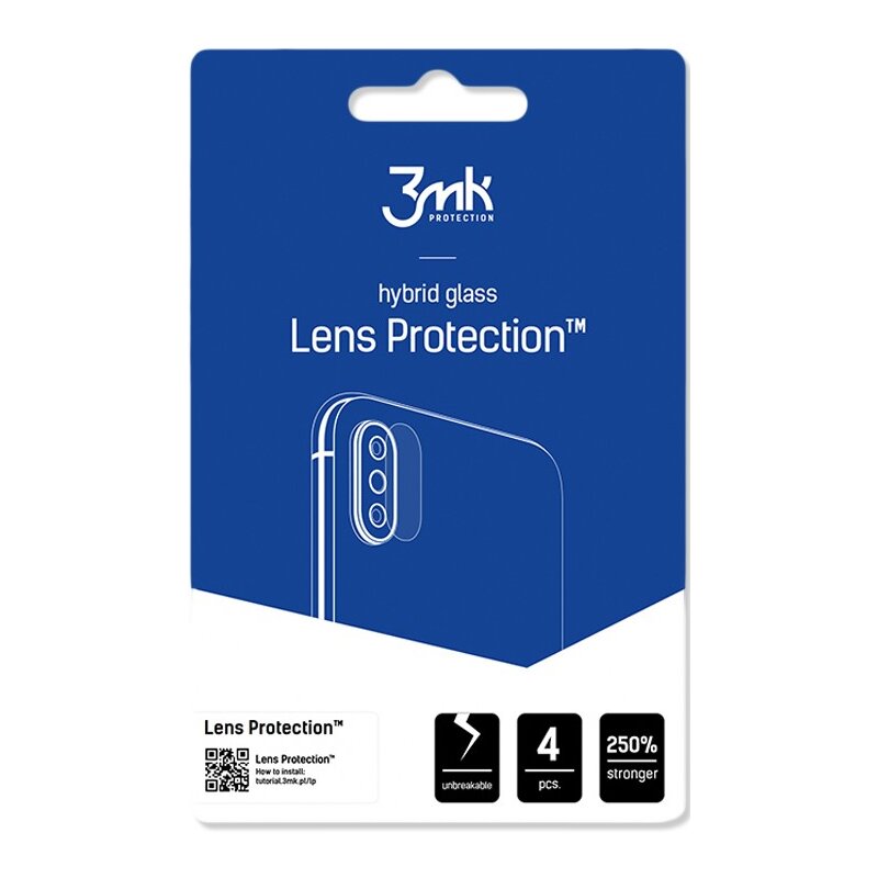 Nakładka na obiektyw 3MK Lens Protection do Samsung Galaxy A22 5G (4 szt.)