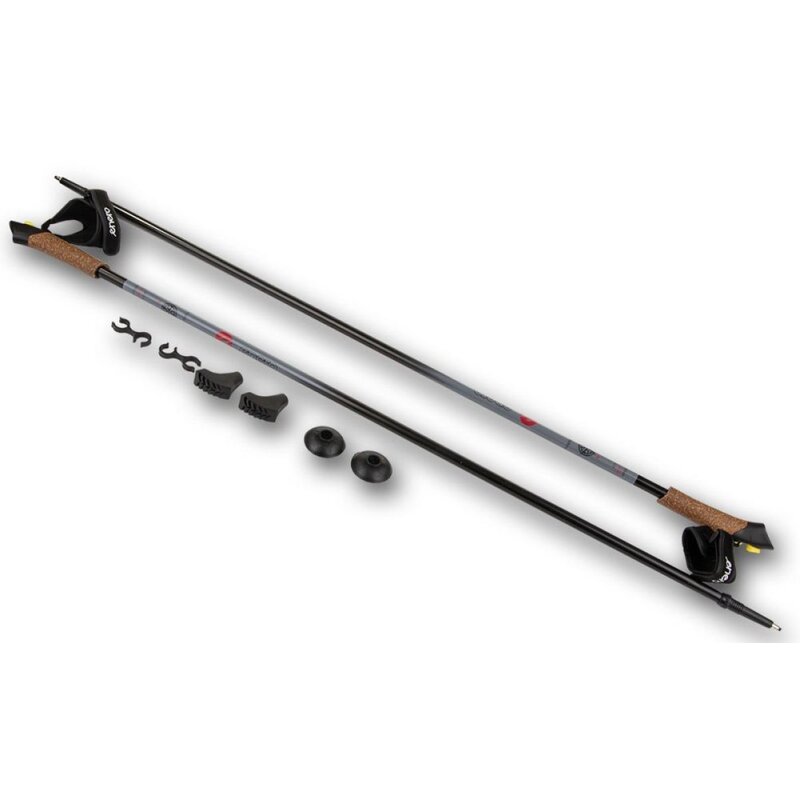 Kijki do nordic walking ENERO 1038605 (115 cm) Czarny