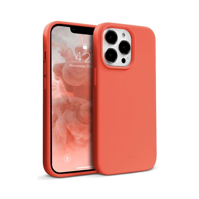 Etui CRONG Color Cover do Apple iPhone 13 Pro Koralowy