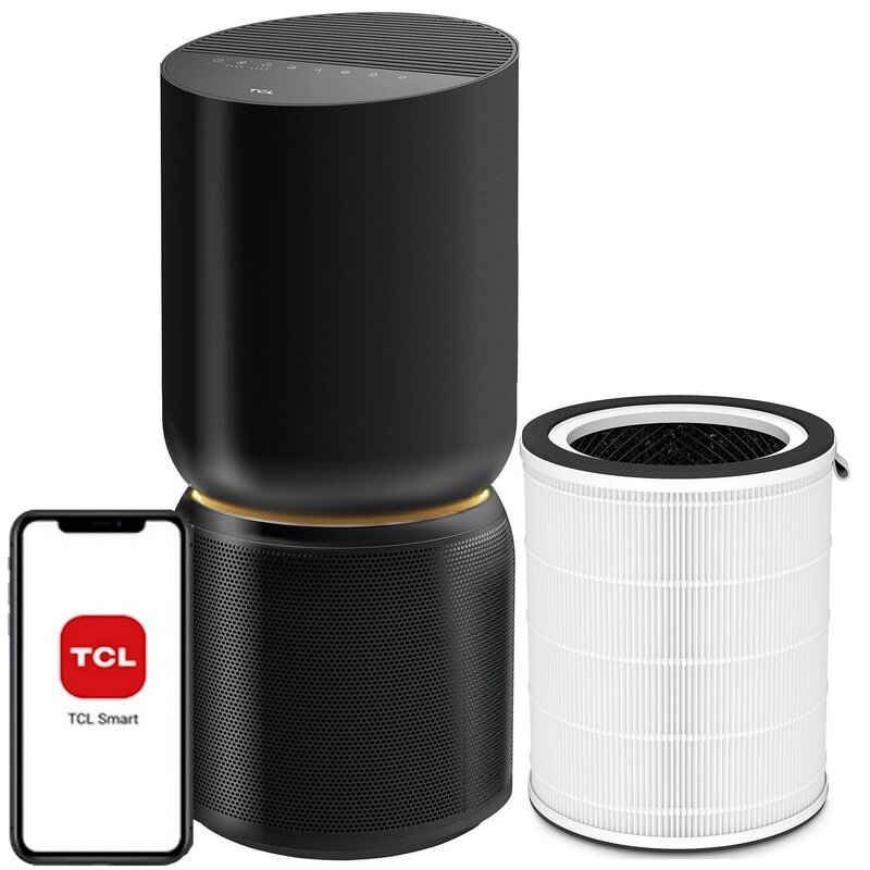 Oczyszczacz powietrza TCL Breeva A5BW Czarny Wi‑Fi