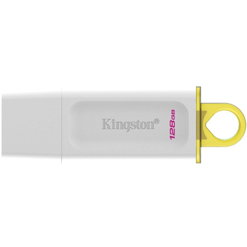 Pendrive KINGSTON DataTraveler Exodia 128GB, USB 3.2 Gen. 1 (USB 3.0) Biało-żółty
