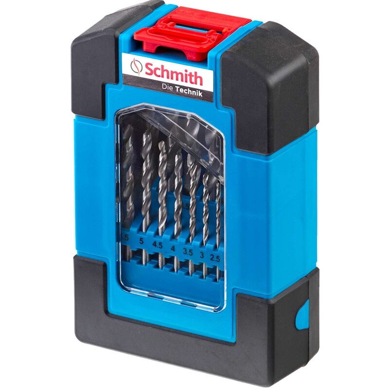 Zestaw wierteł SCHMITH SQWM-01 (19 szt.)