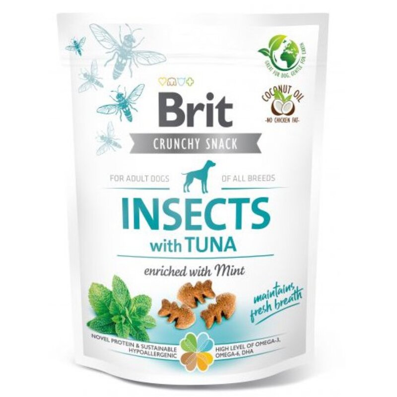 Przysmak dla psa BRIT CARE Insect & Tuna 200 g