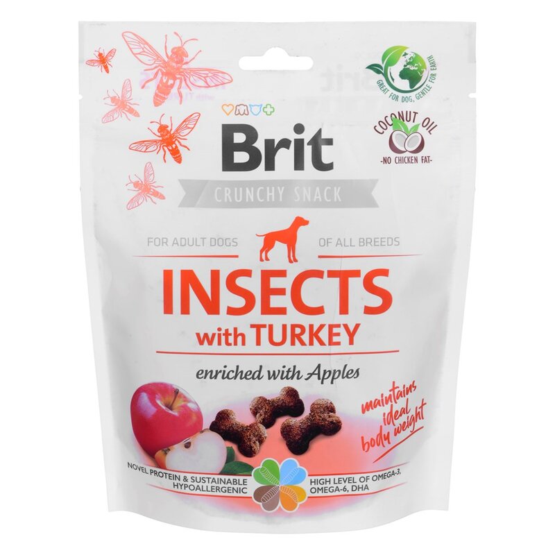 Przysmak dla psa BRIT Care Dog Insect&Turkey 200 g