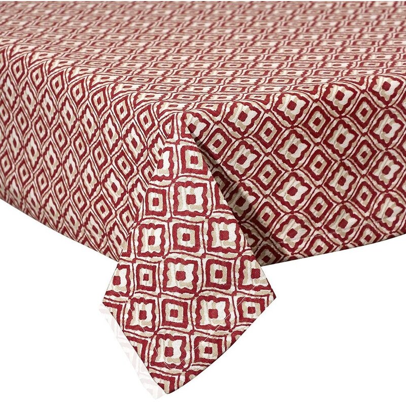 Obrus TOGNANA Carry 140 x 140 cm Czerwony