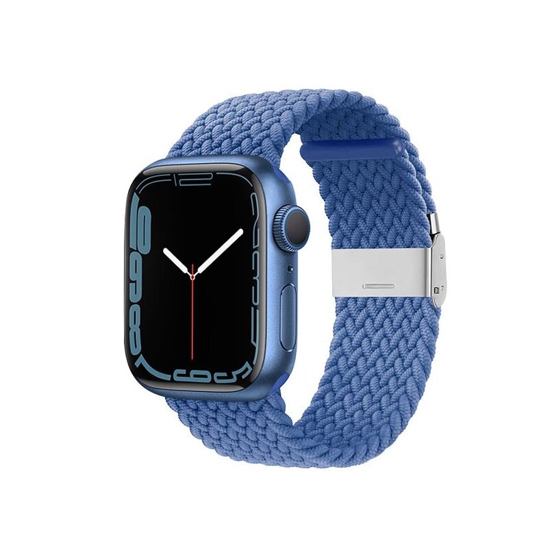Pasek CRONG Wave Band do Apple Watch do koperty 44/45/46/49mm Niebieski
