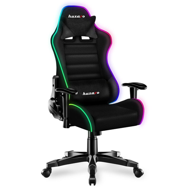Fotel gamingowy HUZARO Ranger 6.0 RGB Czarny