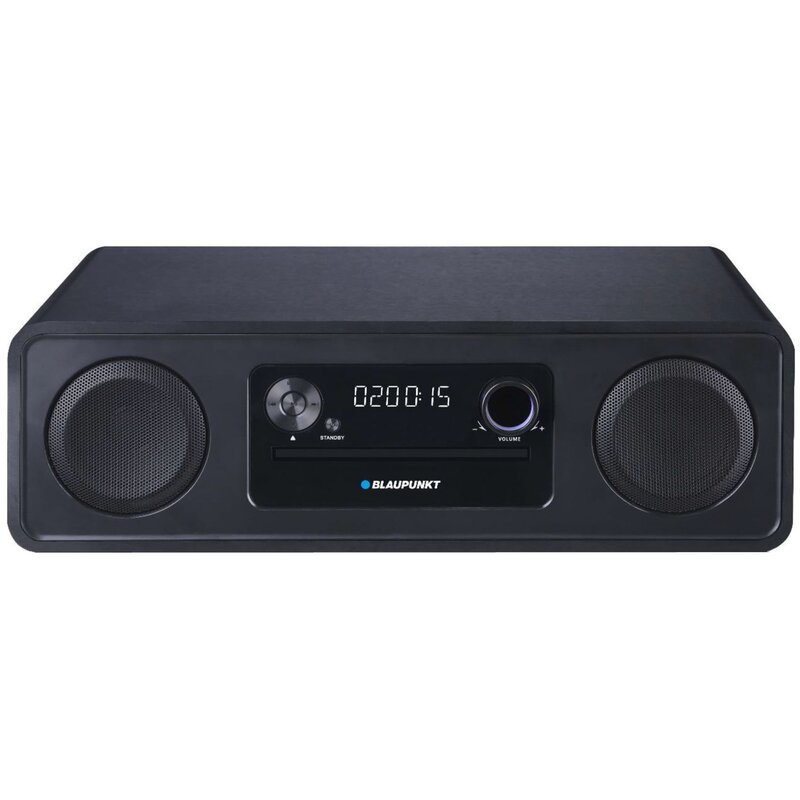 WIEŻA STEREO BLAUPUNKT MS20BK BLUETOOTH CD MP3 USB LED RADIO AUX PILOT