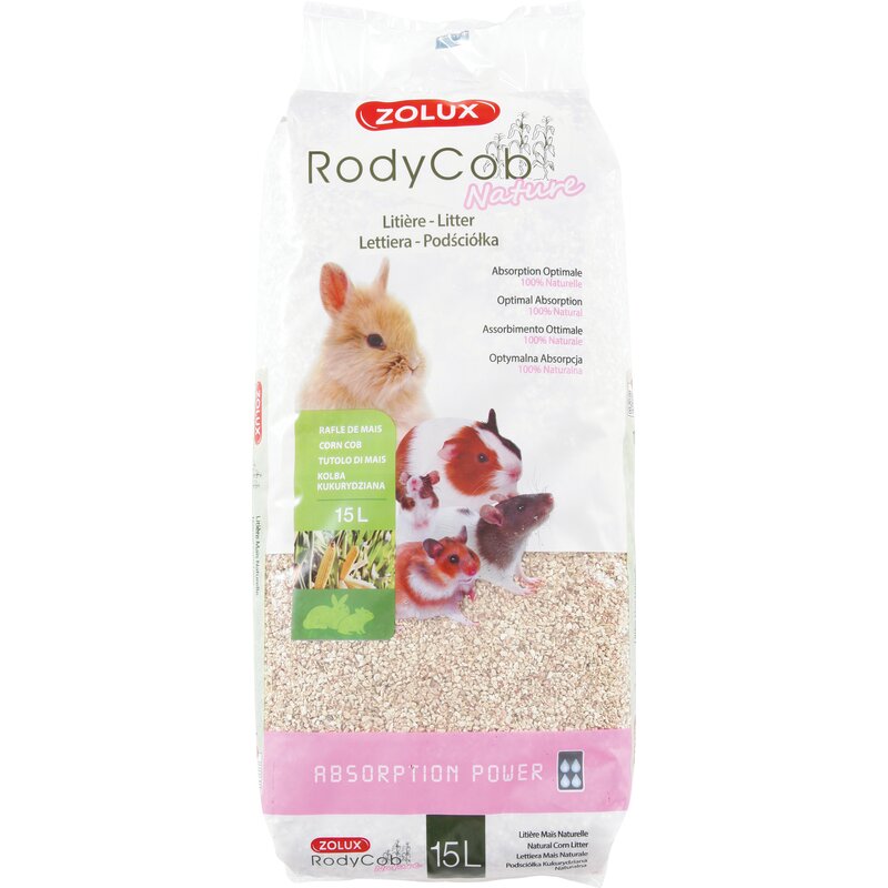 Podściółka ZOLUX RodyCob Nature 15 L