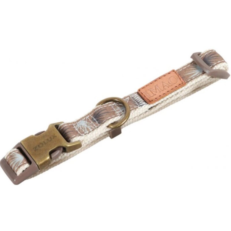 Obroża ZOLUX Imao Taiga 466785CHO L (45 - 65 cm) Brązowy