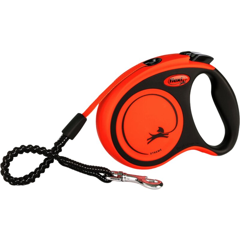 Smycz FLEXI Xtreme (5 m - 20 kg) S Pomarańczowy