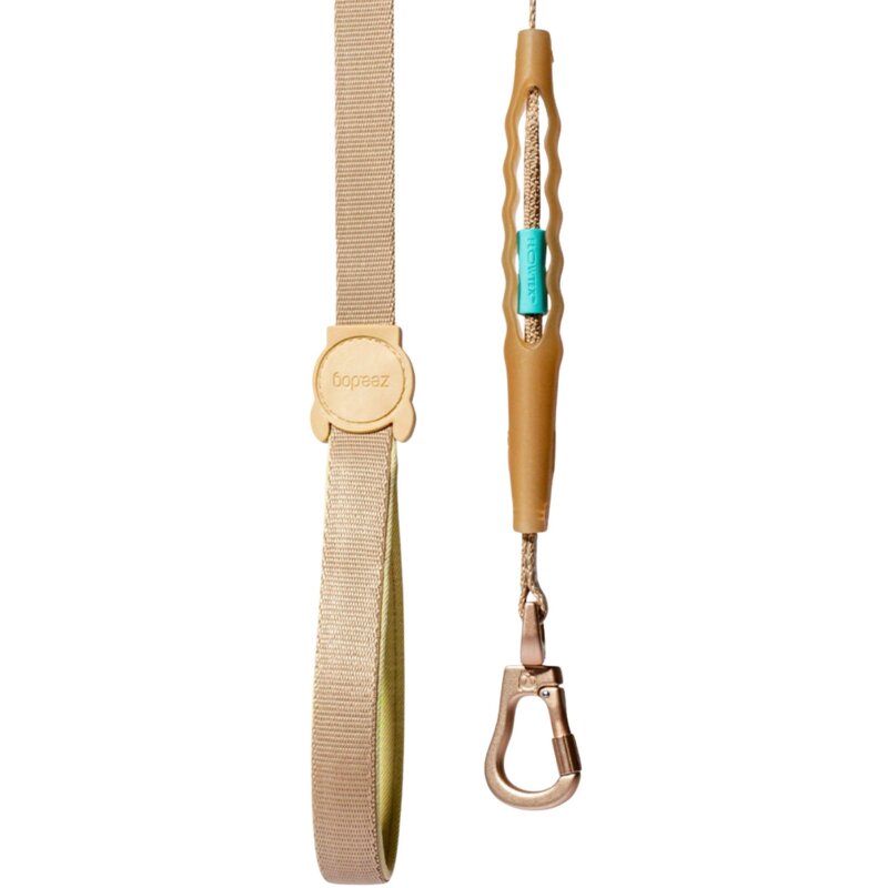 Smycz ZEE DOG Kim Air (150 x 3 cm) Beżowy