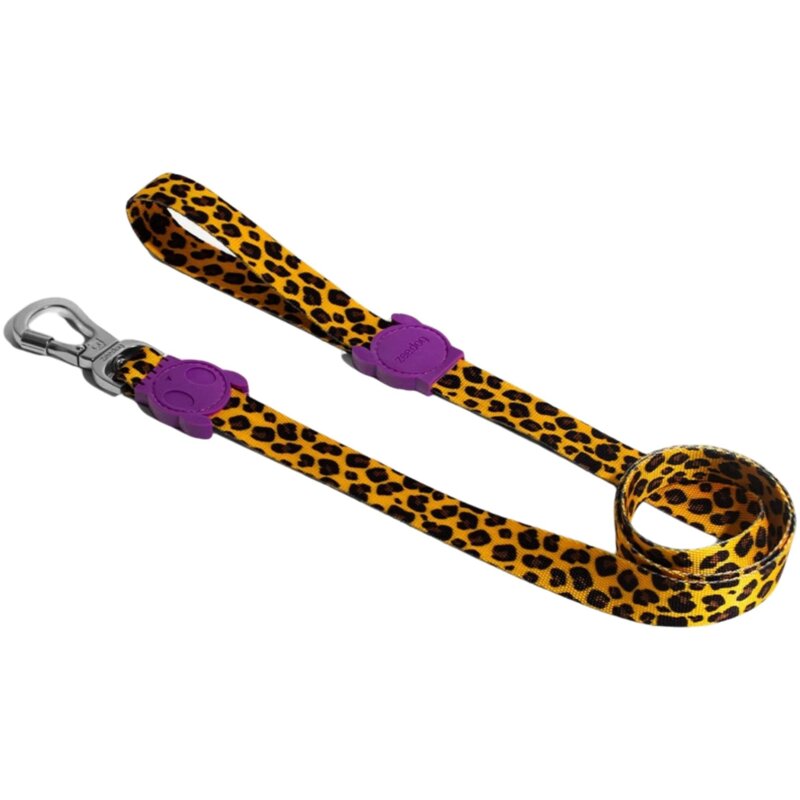 Smycz ZEE DOG Honey L (120 x 2.5 cm) Wielokolorowy