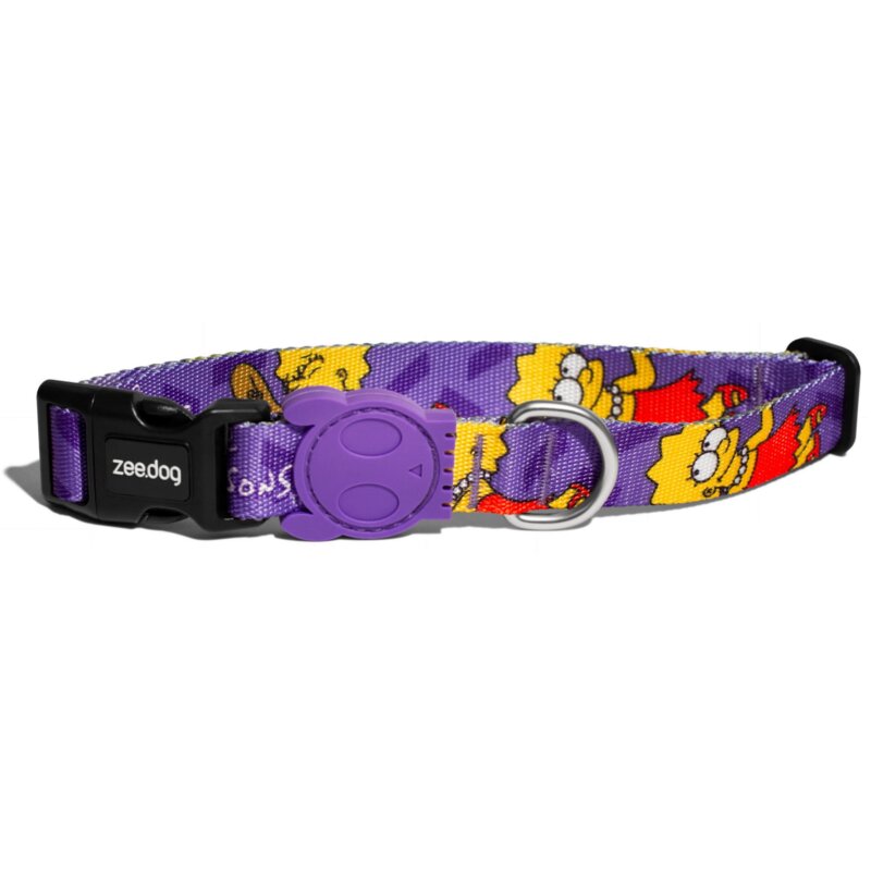 Obroża ZEE DOG Lisa Simpson M (37 - 53 cm) Fioletowy