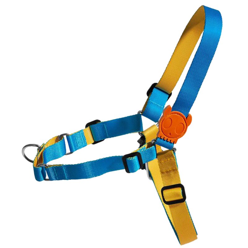 Szelki dla psa ZEE DOG Aziza Soft-Walk L Niebiesko-żółty
