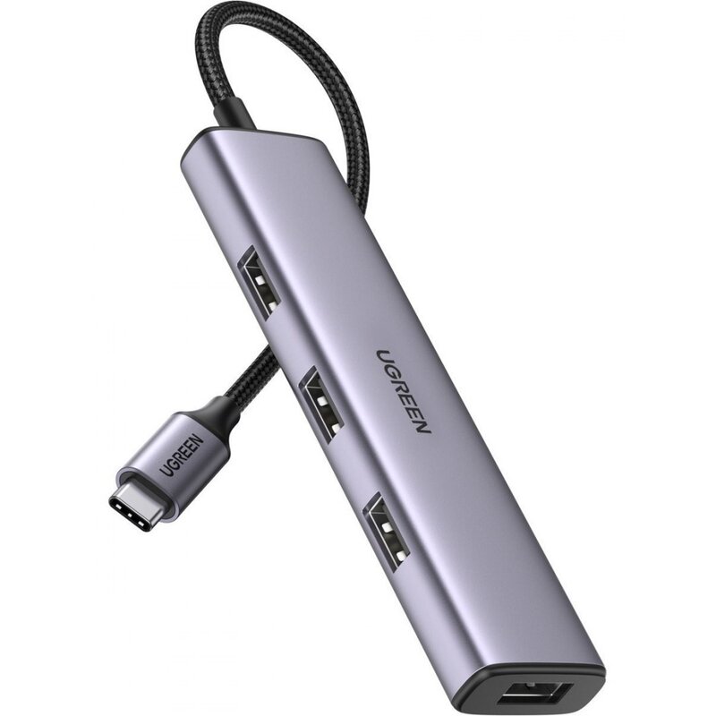 UGREEN CM473 4w1 USB-C do 4x USB 3.0