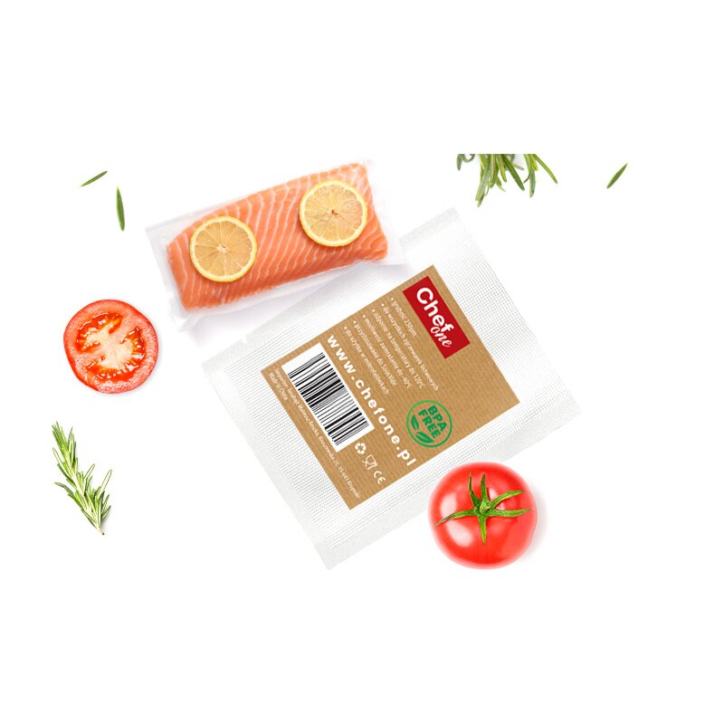 Worki do zgrzewarki CHEFONE 15 x 25 cm (50 sztuk)