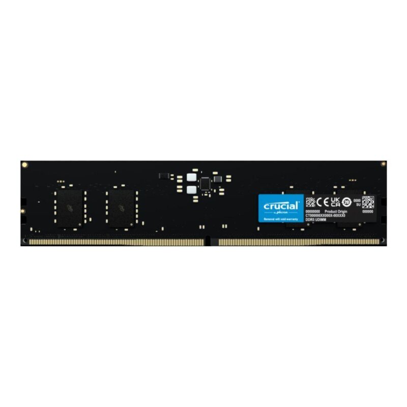 Pamięć DDR5 Crucial 8Gb (1X8Gb) 4800Mhz Cl40 1,1V