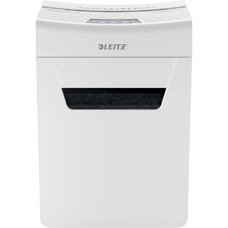 Niszczarka LEITZ IQ Protect 10 18 L, P-4, Konfetti, Automatyczny Start/Stop, Funkcja cofania