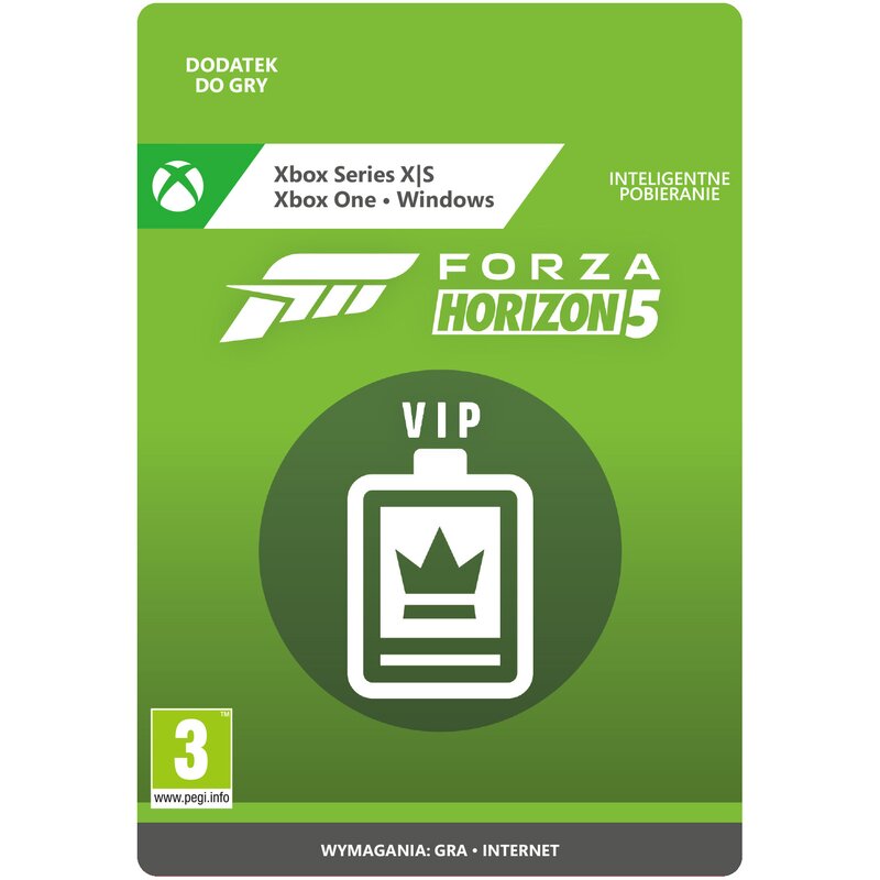 Kod aktywacyjny Forza Horizon 5 VIP Membership DLC PC / XBOX ONE (Kompatybilna z Xbox Series X)