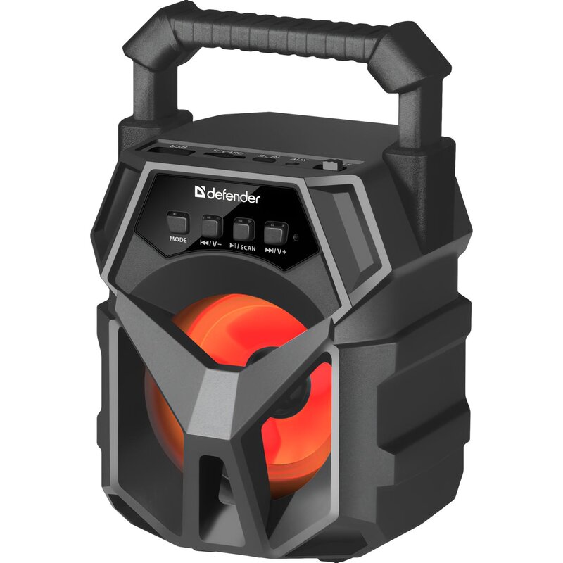 Głośnik mobilny DEFENDER G98 Radio FM Czarny