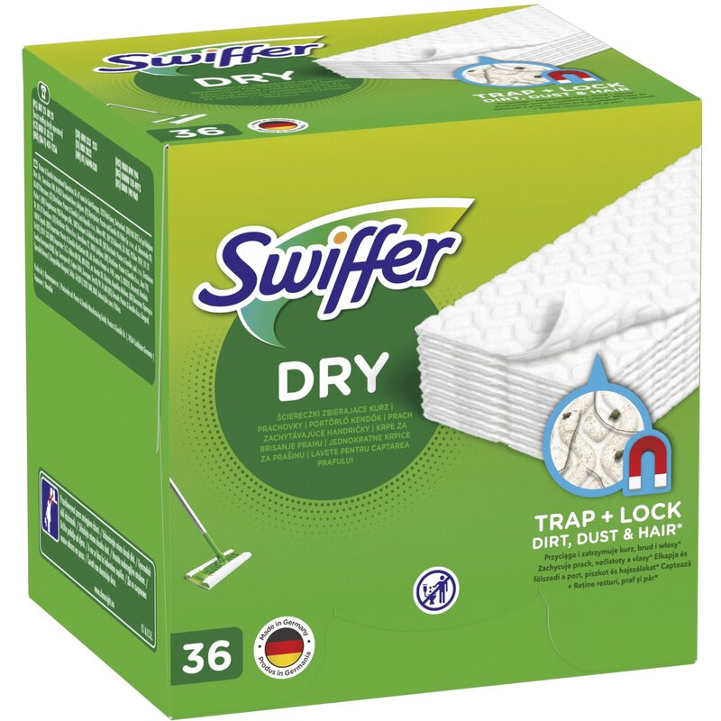 Ściereczka do mopa SWIFFER Traps & Locks (36 sztuk)