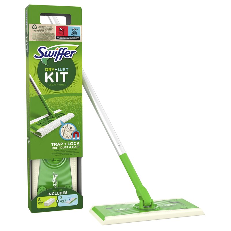Mop płaski SWIFFER Traps & Locks