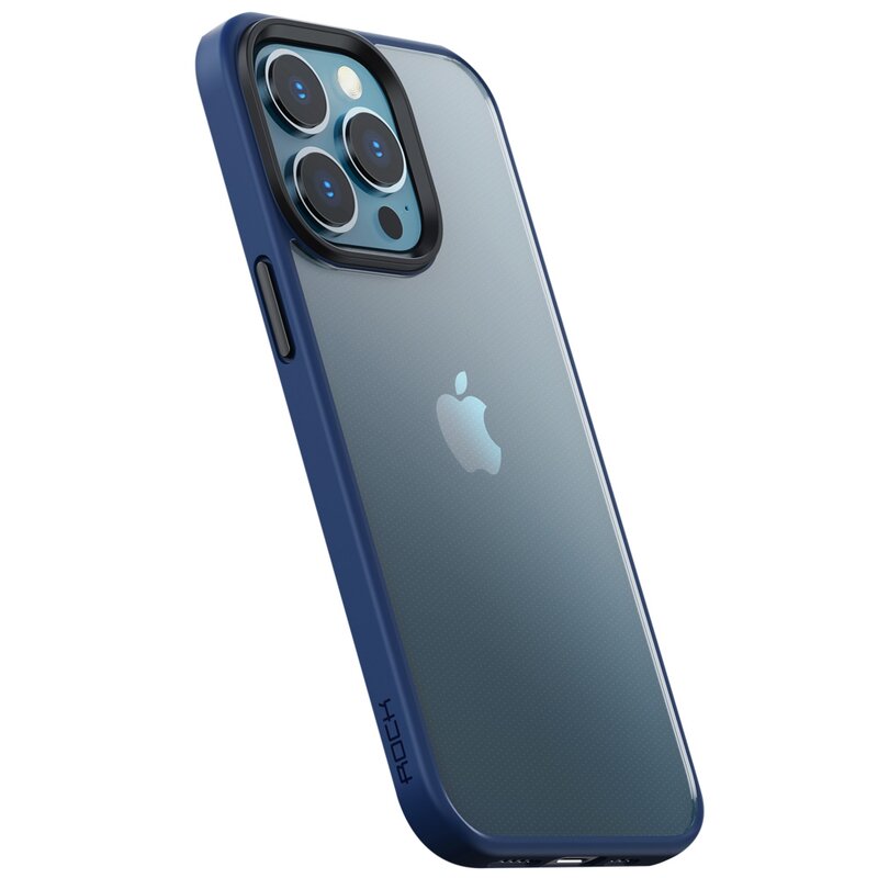 Etui ROCK Hybrid do iPhone 13 Pro Max Przezroczysty