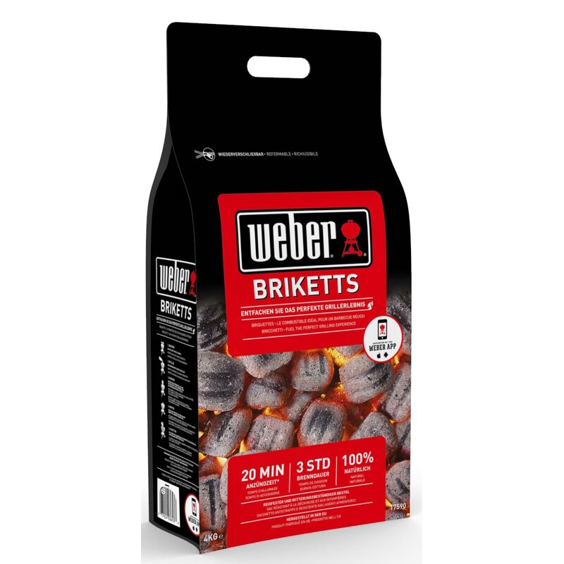 Brykiet drzewny WEBER 17590 4 kg