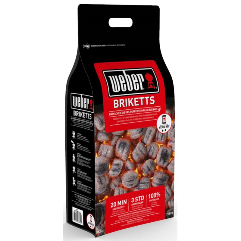 Brykiet drzewny WEBER 17591 8 kg