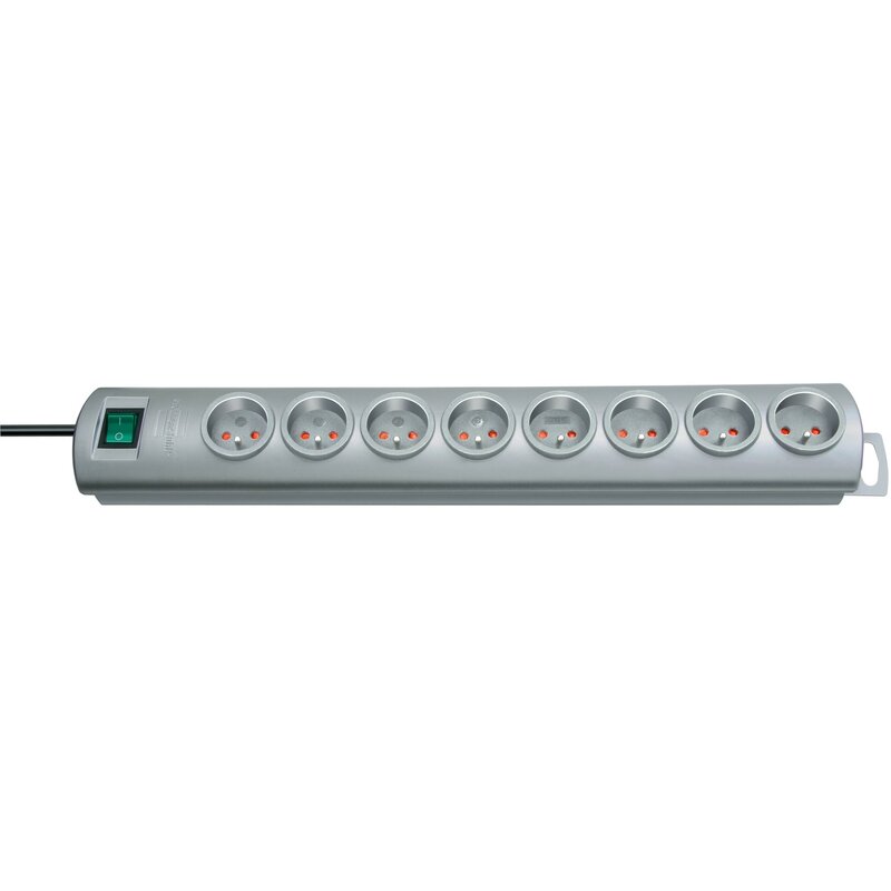 Listwa BRENNENSTUHL Primera-Line 1153394028 (2 m) Srebrny