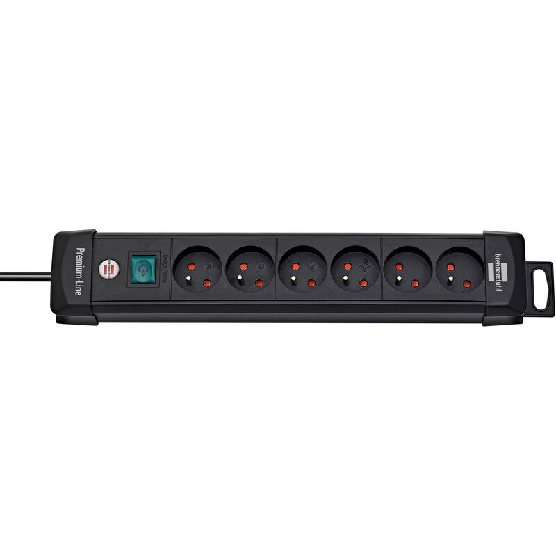 Listwa zasilająca BRENNENSTUHL Premium-Line 1951164100 (3 m) Czarny