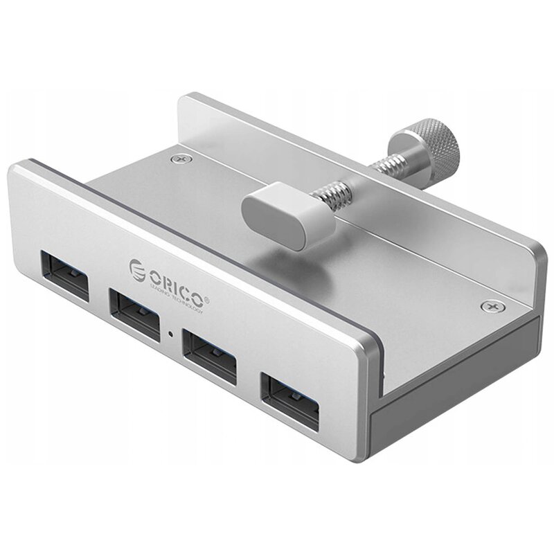 Orico MH4PU-P-SV-BP 4xUSB-A 5Gbps Srebrny