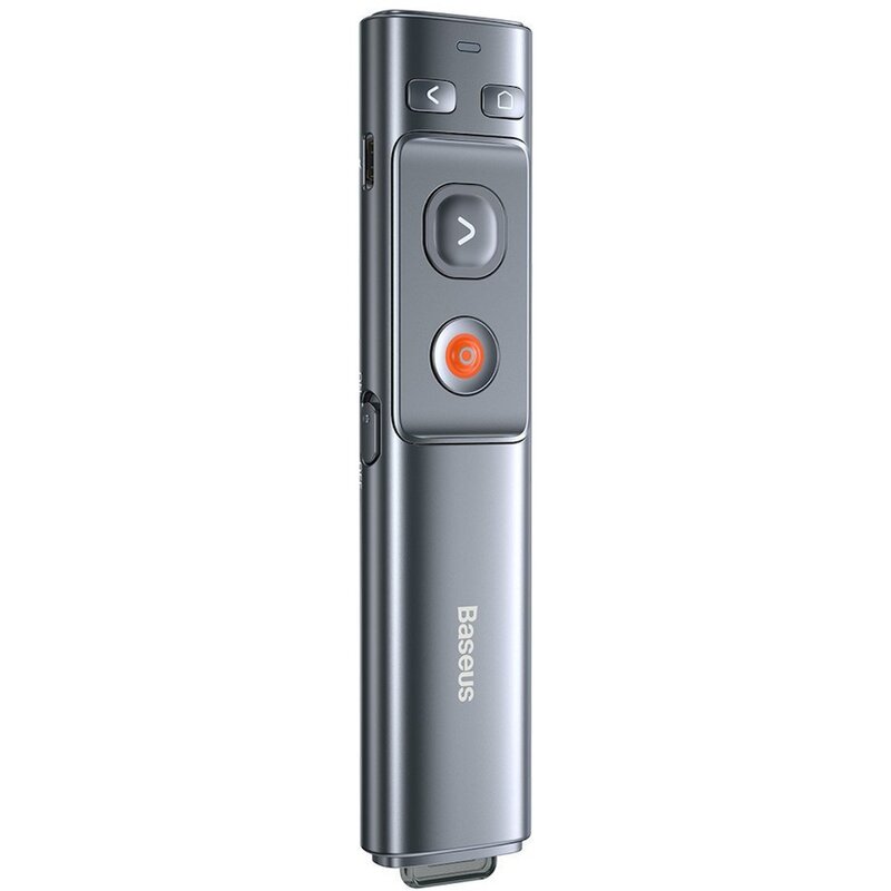 Prezenter BASEUS Orange Dot 2.4 GHz, Zasięg 100 m Szary