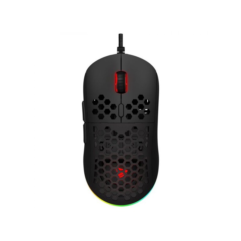 Mysz SAVIO Hex-r Black