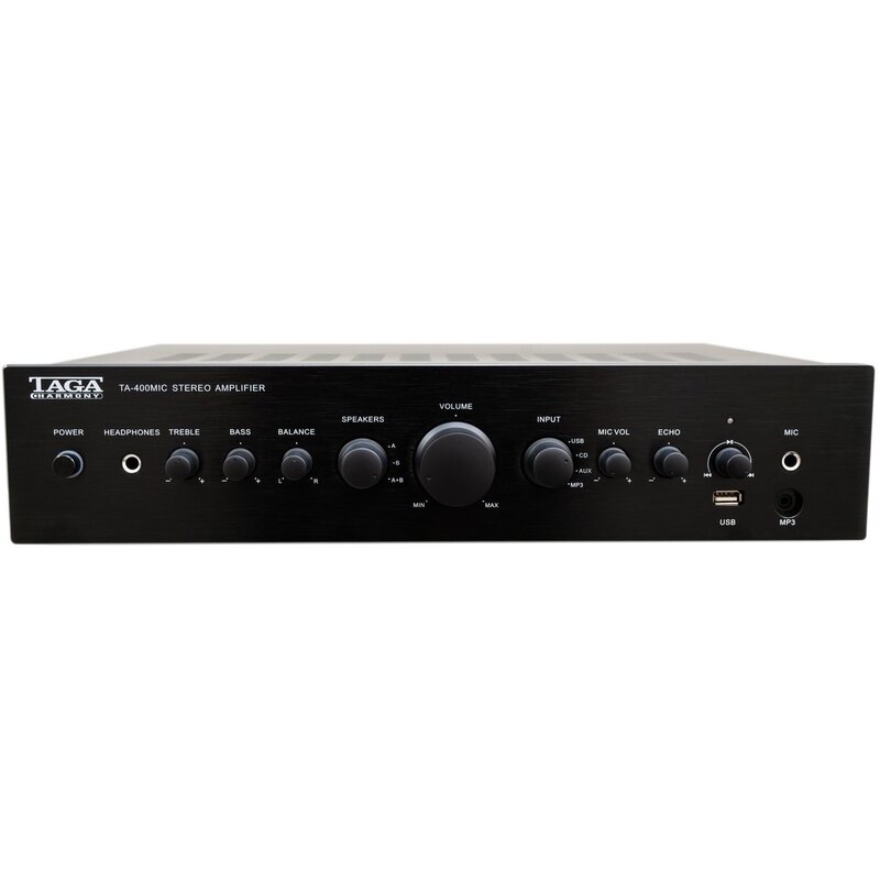 Wzmacniacz TAGA HARMONY TA-400MIC Czarny