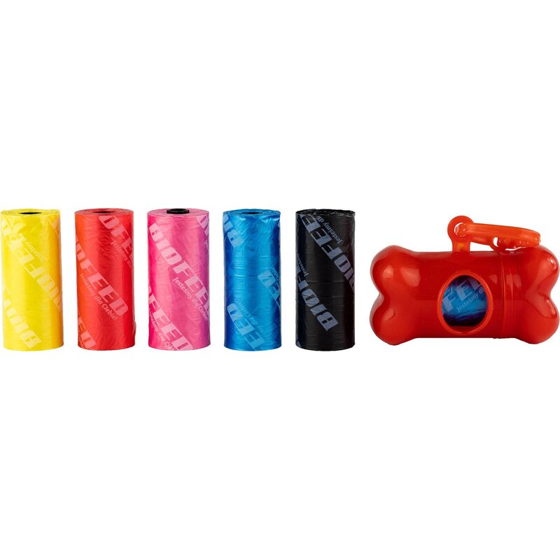 Woreczki na odchody ZIPPY 0508 + etui (380 sztuk)