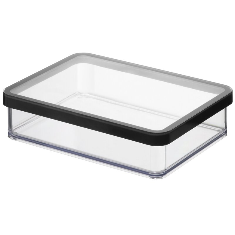ROTHO Loft czarny - pojemnik na przysmaki - 1l