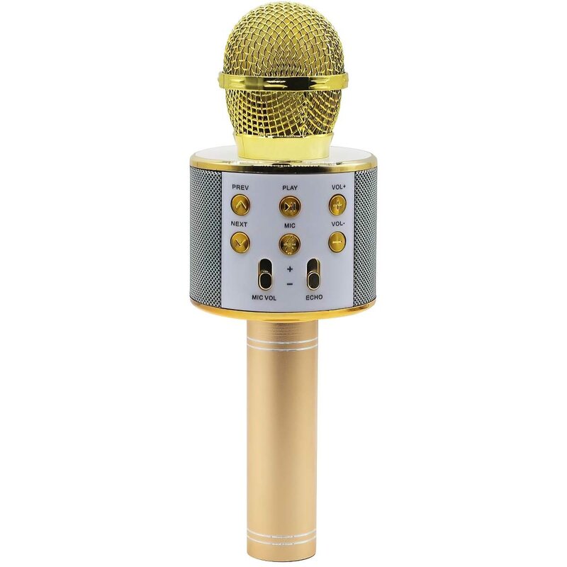 Głośnik mobilny MANTA MIC10-G z mikrofonem Złoty