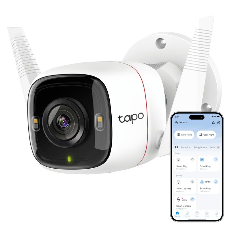 Kamera TP-LINK Tapo C320WS Zewnętrzna, Wi-Fi / LAN