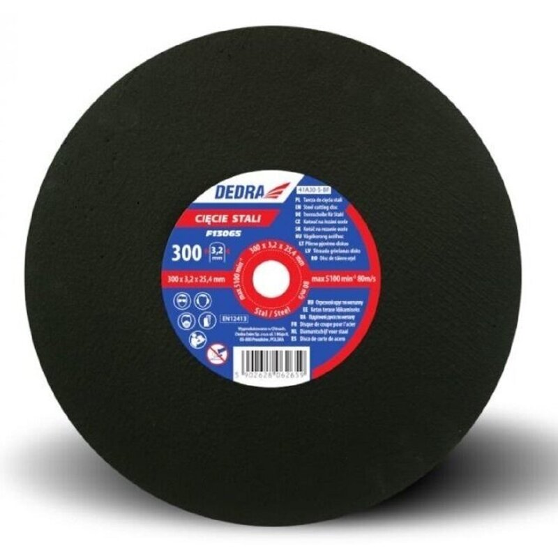 Tarcza do cięcia DEDRA F13065 300 mm