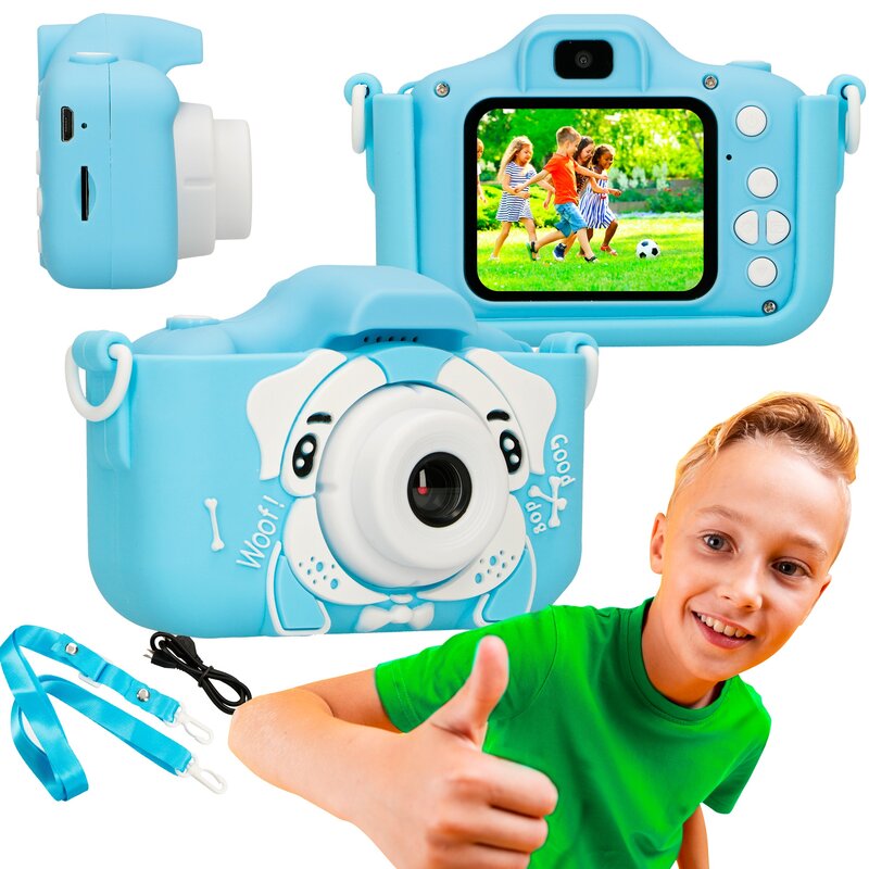 Extralink Kids Camera H28 Single Niebieski