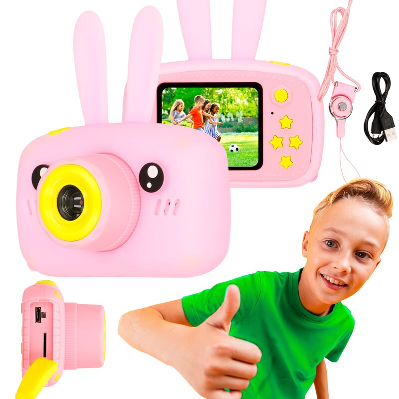 Extralink Kids Camera H23 Różowy