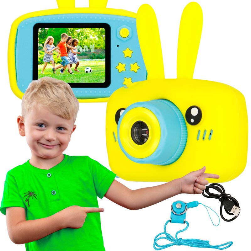 Extralink Kids Camera H23 Żółty
